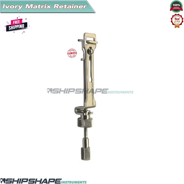 ADULT MATRIX RETAINER, Ivory Tofflimire No. 8 Dental Restorations Band ...