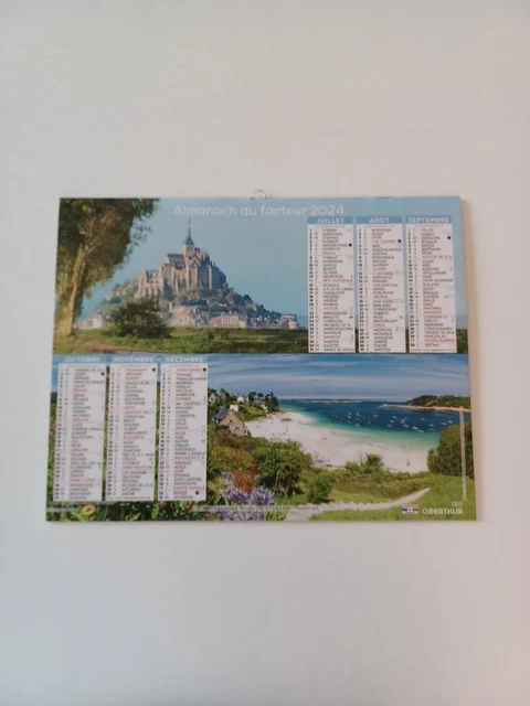 Calendriers La Poste 2026 - 33 Versions Thématiques (Animaux, Paysages, Vintage)