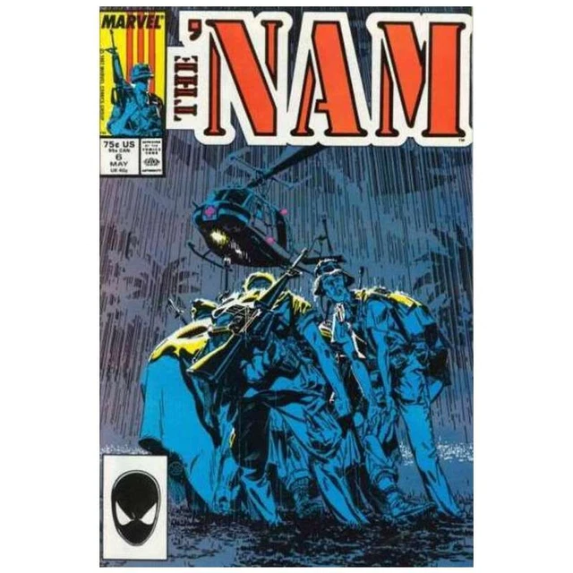 Nam (1986 series) #6 in Very Fine condition. Marvel comics [t&