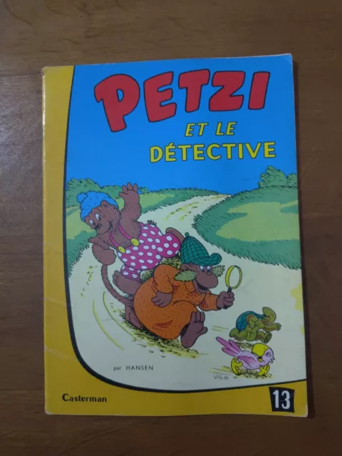 Petzi 13 reed ... et le détective Hansen Casterman Ours