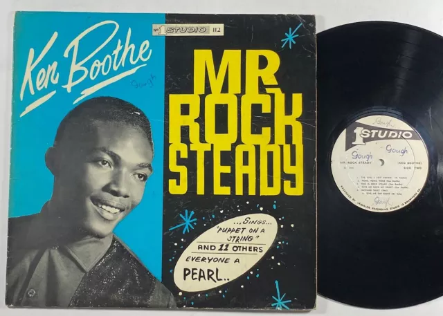 Ken Boothe "Mr. Rock Steady" Reggae LP Studio One