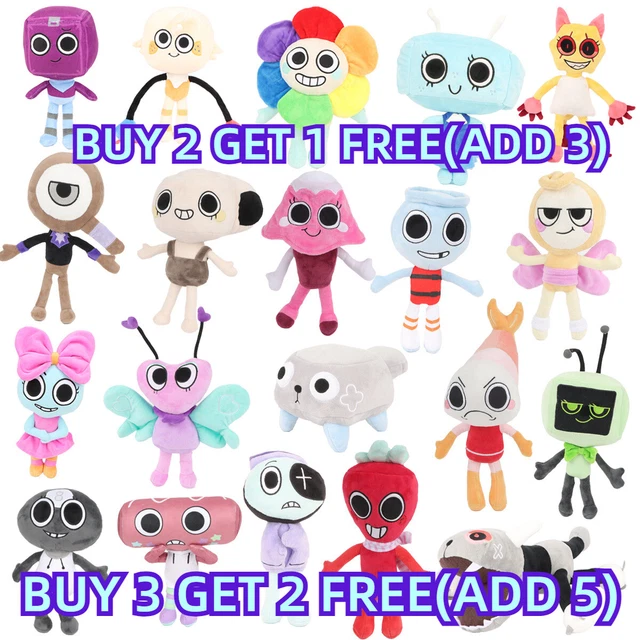 ZGCXRTO Dandy Horror Game Plüschtier - Kuscheltier Mit Schlüsselanhänger Für Spielefans