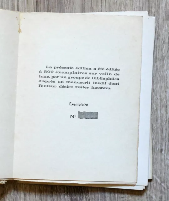 Curiosa. Gravure. ***** Ambre La Precoce ****** 1956. Complet Des 10 Gravures 3