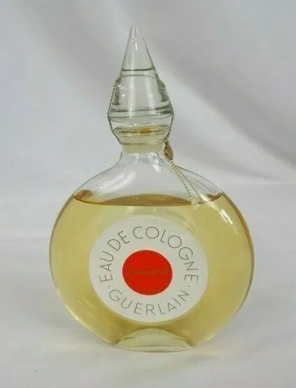 Guerlain Paris Vintage Shalimar Perfume Eau de Cologne  Sealed Bottle RARE