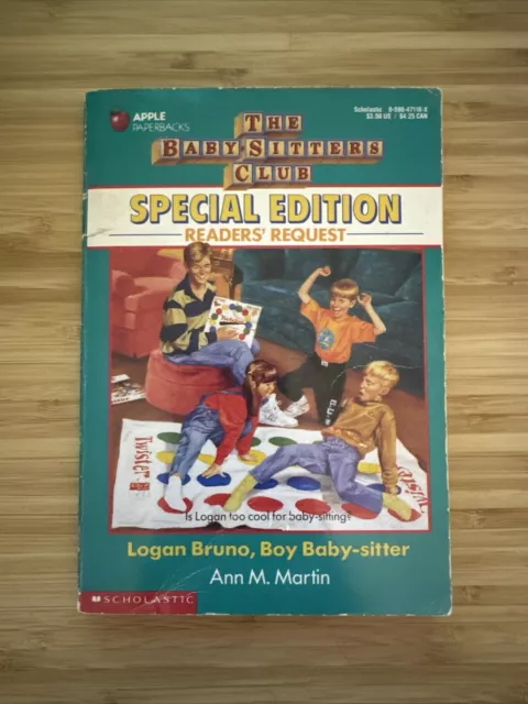The Baby Sitters Club - Readers' Request - Logan Bruno, Boy Baby-sitter