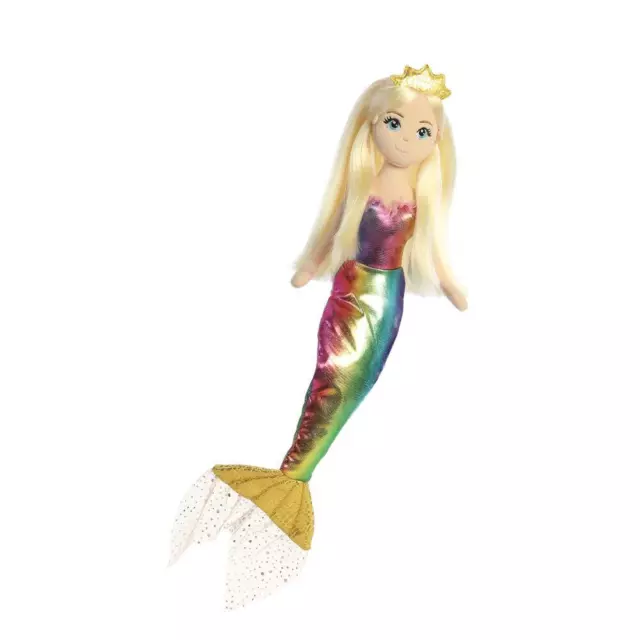 Aurora, 33318, Sea Sparkles, Amanda Mermaid, 18In, Blonde, Soft Toy, for childre