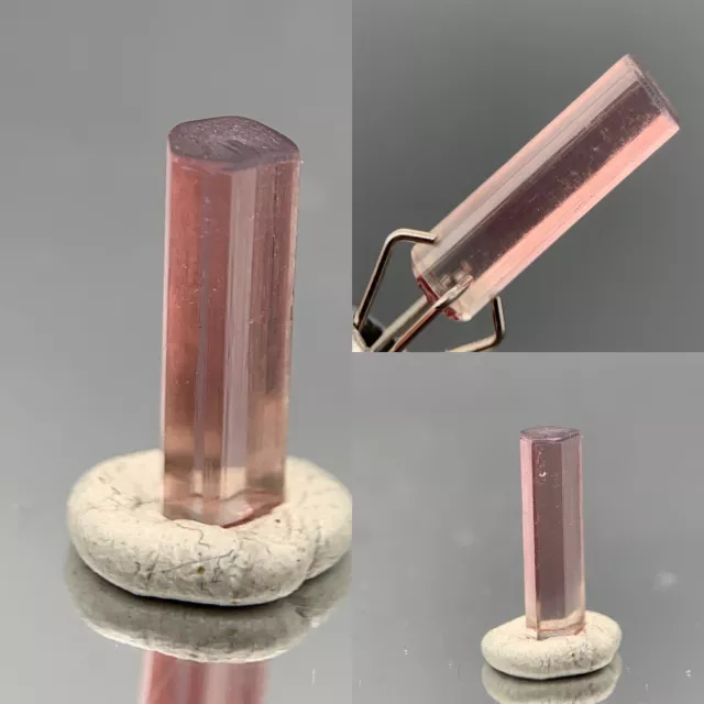 Turmalin 194 Pink Rot Rohstein Schleif Facet Rough TourmalineMineraliensammlung