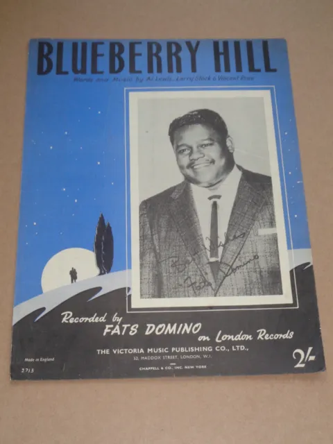 Fats Domino - Blueberry Hill sheet music