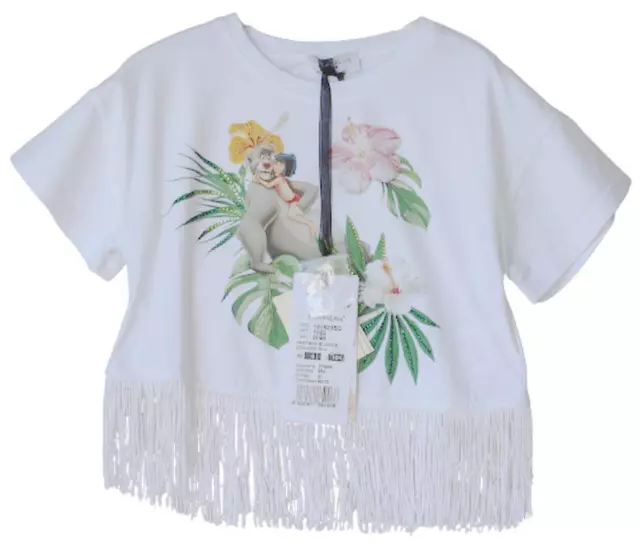 Monnalisa Girls White Jungle Book Disney Top 4 Years