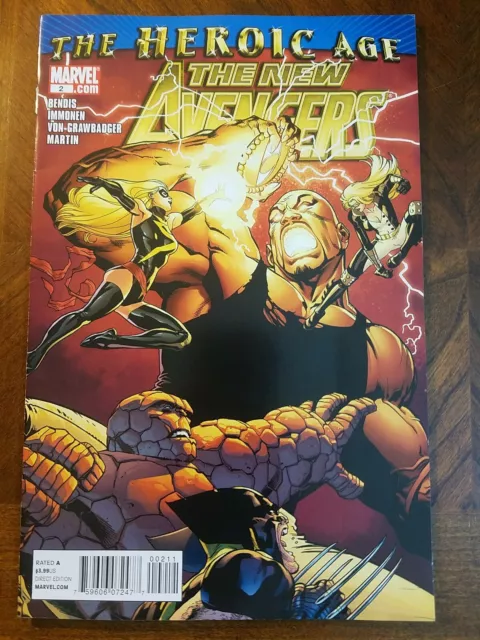 New Avengers Vol 2 #2 (Marvel) Free Ship at $49+