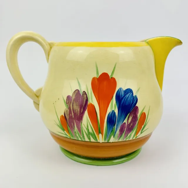 Clarice Cliff Wilkinson Pottery Crocus Jug