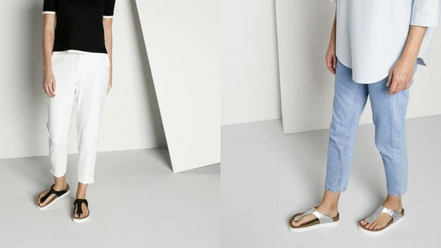 BIRKENSTOCK PAPILLIO GIZEH-PLATEAU Ciabatte Infradito Donna Zeppa