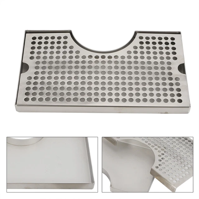 BEER DRIP TRAY Kegerator Mat for Tap Tower Bartender Kitchen Home Bar