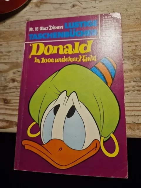 Lustige Taschenbücher Nr 16 Donald in 1000 und einer Nacht 1971