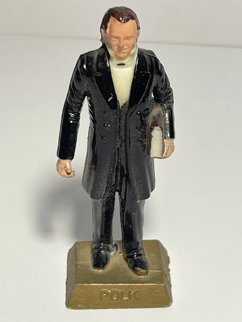 VINTAGE MARX US PRESIDENT Original James K. Polk