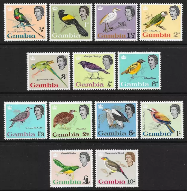 Gambia 1963 Birds Set (MNH)