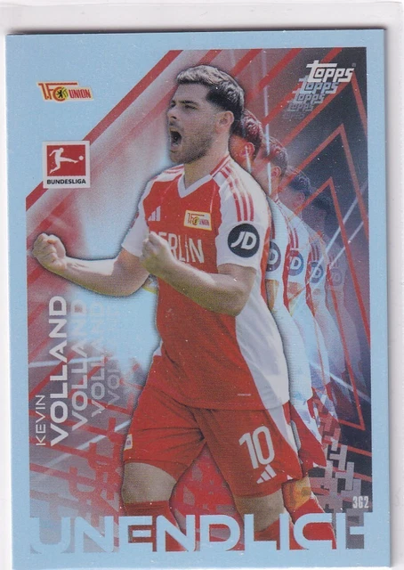 Carte Topps NOW Bundesliga 24/25 – Rasmus Kristensen (Eintracht Francfort) – Édition Limitée Orange