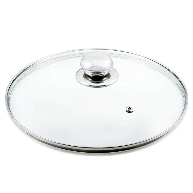 MasterClass Topfdeckel Aus Sicherheitsglas 28 Cm - Ofenfester Glasdeckel Für Kochtöpfe
