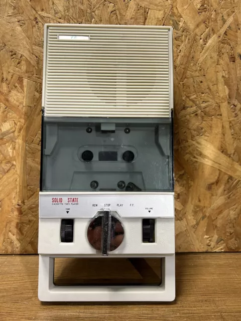 cassette player solid state, lecteur k7 vintage, transistorized