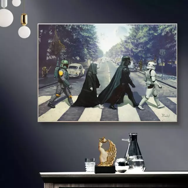 Poster "Star Wars" Leinwandbild Aufhängebild Wandschmuck Dekoartikel/N142