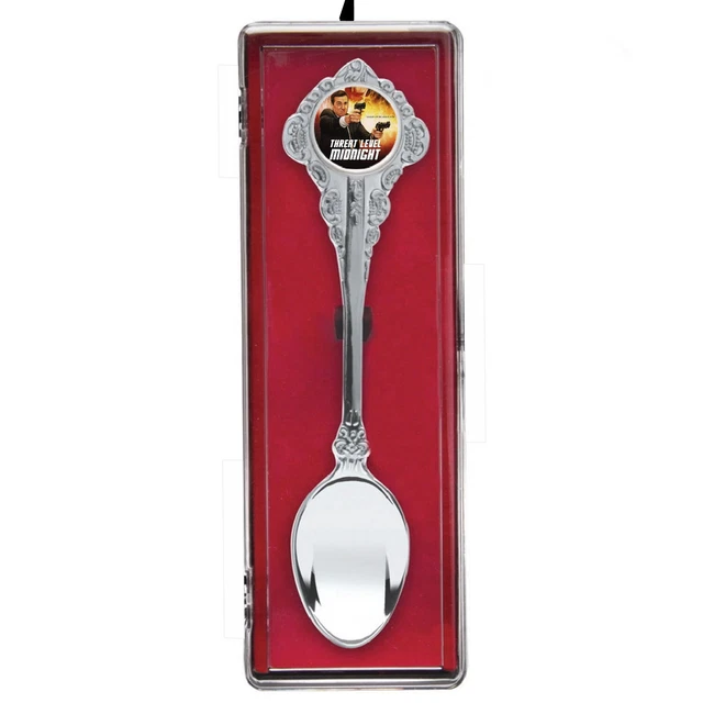 Threat Level Midnight The Office Spoon Collectors Souvenir with display case
