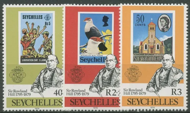 Seychellen 1979 100. Todestag Sir Rowland Hill Briefmarken 439/41 postfrisch