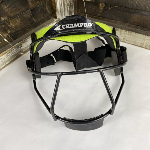 Champro CM01Y Softball Fielders Mask  Missing Chin Pad