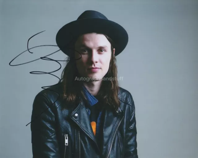 James Bay  HAND SIGNED 8x10 Photo Autograph Chaos And The Calm, Leap, Electric