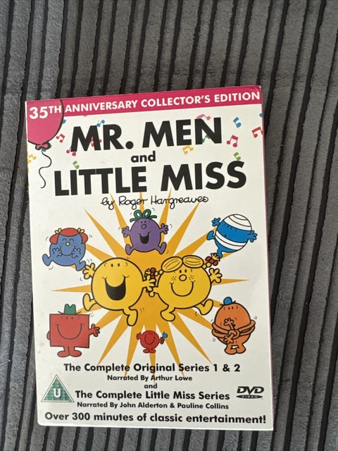 MR MEN Mr Men Complete Original Series 1 And 2 And The Complete MR MEN Mr Men Complete Original Series 1 And 2 And The Complete