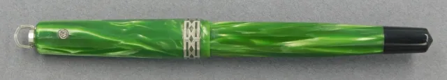 Eversharp Doric fountain pen 1930s Cathay serviced + flex nib repaired end h421