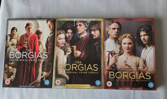 The Borgias : The Original Crime Family , Seasons 1-3 [DVD]