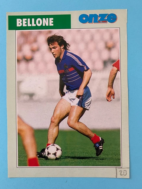 Carte Johnny REP ASSE 1979 – ONZE MONDIAL Rookie Saint-Étienne – Rare