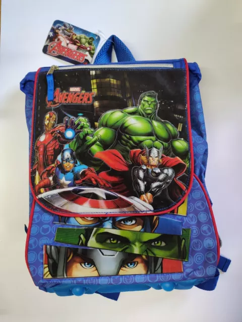 Avengers Marvel Zaino - Capitan America, Iron Man, Hulk, Thor - MARVEL ORIGINALE