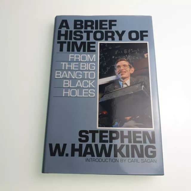 A Brief History of Time Stephen Hawking 1990 Hardback Book