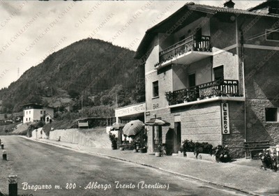 TRENTO PANORAMA BREGUZZO 5050 CARTOLINA TRENTINO ALTO ADIGE 