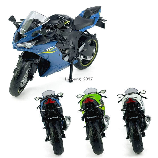Motorcycle Model Kawasaki Ninja ZX-6R 1:12 Scale – Die-Cast Metal