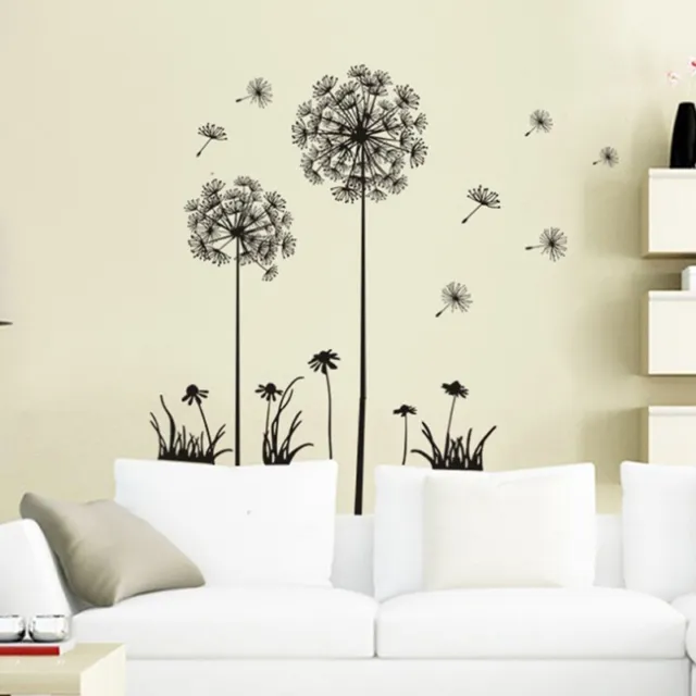 Removable Art Vinyl DIY Dandelion Wall Sticker Decal Mural Home Room Decor^Z0
