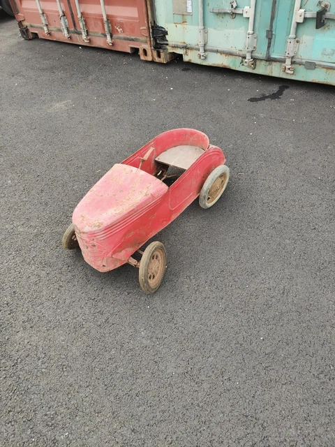 Voiture à Pédales Baghera - Rétro Chic Années 30 - Acier - Enfant 2 Ans Et +