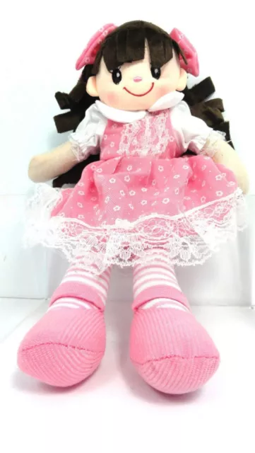 Rag Doll Pink Dress Ragdoll My Best Friend Cute Azz Collectable 35Cm Hw-104A