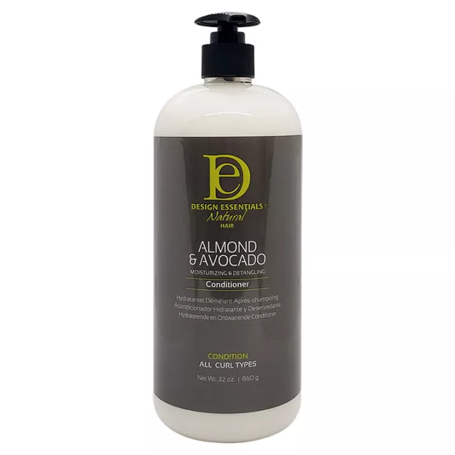 Design Essentials Natural Almond / Avocado Conditioner 32 oz "Free Shipping"