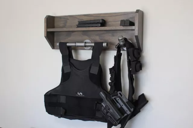 Police and Military Gear Rack