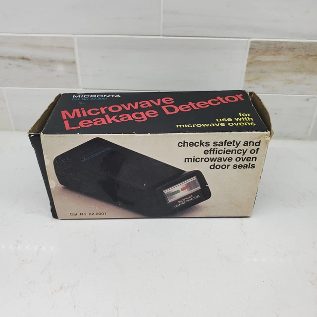 MICROWAVE OVEN LEAKAGE Detector Micronta Boxed w Instructions 23.44