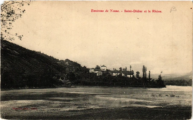 CPA Env. de YENNE - St-DIDIER et le Rhone (438790)