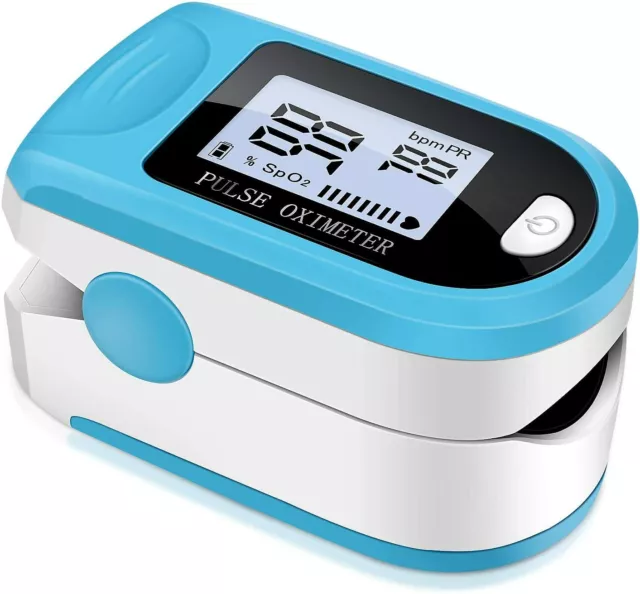 Pulse Oximeter, Oxygen Monitor Finger Heart Rate Monitor, SpO2 Blood Oxygen