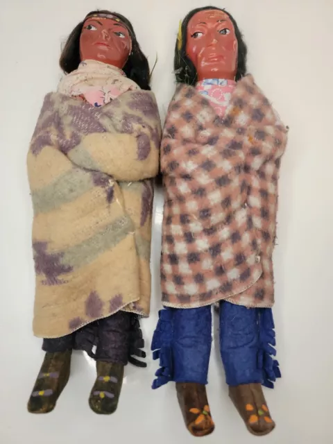 Skookum Cheif Indian Dolls