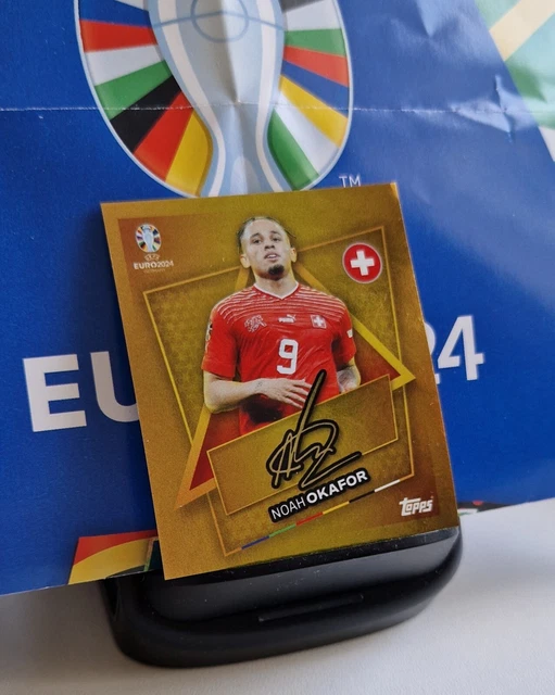 TOPPS EURO 2024 sticker Switzerland SP - Signed £2.52 - PicClick UK