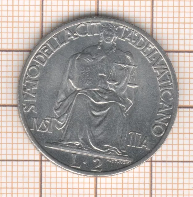 Vatican 2 Lira 1942