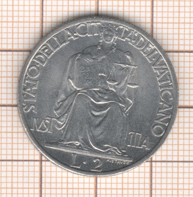 Vaticano 2 Lira 1942