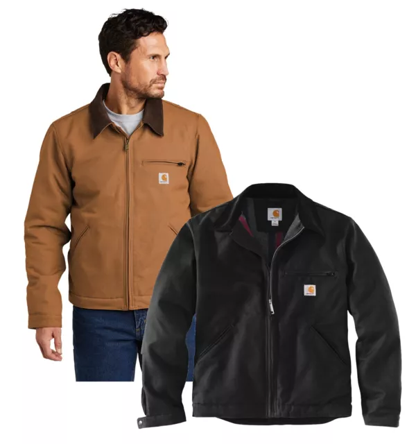 NEW MENS CARHARTT Duck Detroit Jacket Work Coat CT103828 - Size 4XL ...