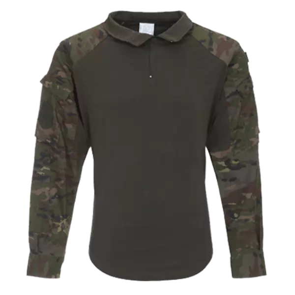 Camiseta Antifragmento Pixelado Boscoso Ejercito, Militar, Caza, Pesca, Outdoor